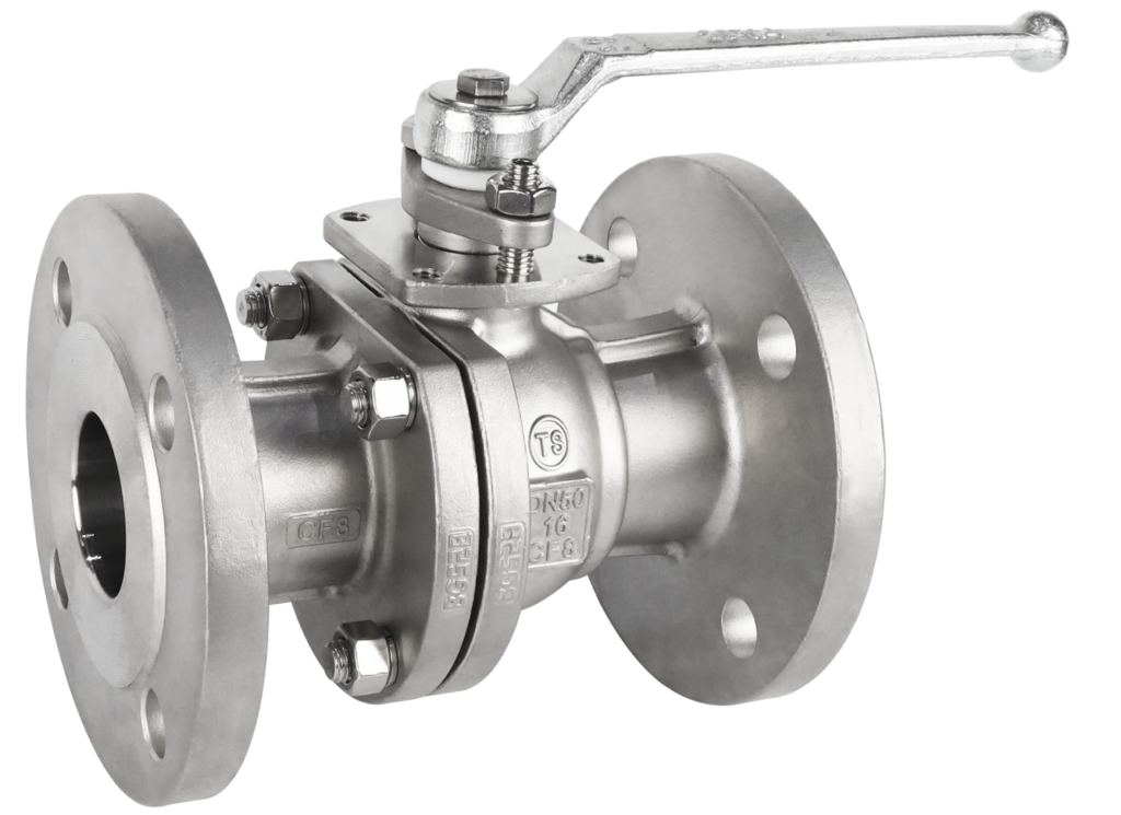 Bautu GB/T 12237 soft seat ball valve standard platform hand lever operated, PN10 to PN40, DN15 to DN200, WCB CF8 CF8M body, PTFE seat zero leakage