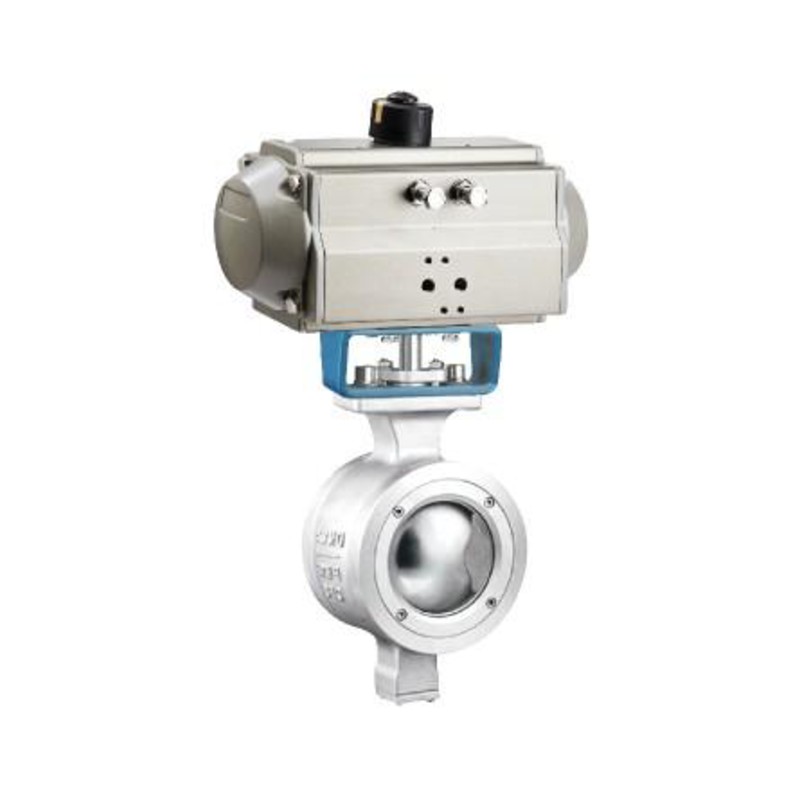 Pneumatic V-Port Ball Valve